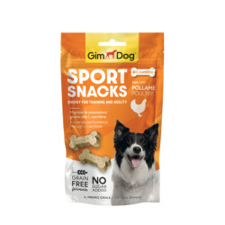 GimDog Sport Snack skanėstai su vištiena šunims