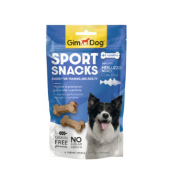 GimDog Sport Snack skanėstai su žuvimi šunims