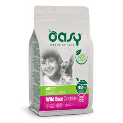 Oasy Adult Wild Boar sausas pašaras mažų veislių šunims