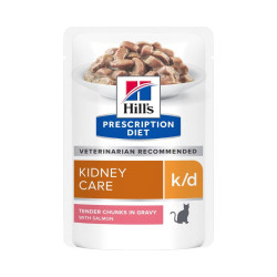 Hill's Prescription Diet Feline k/d guliašas su lašiša katėms