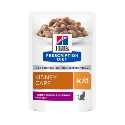 Hill's Prescription Diet Feline k/d guliašas su jautiena katėms