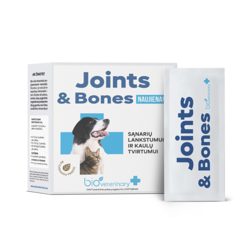 Bioveterinary Joints & Bones maisto papildas augintiniams