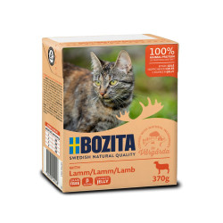 Bozita Cat konservai su ėriena drebučiuose katėms