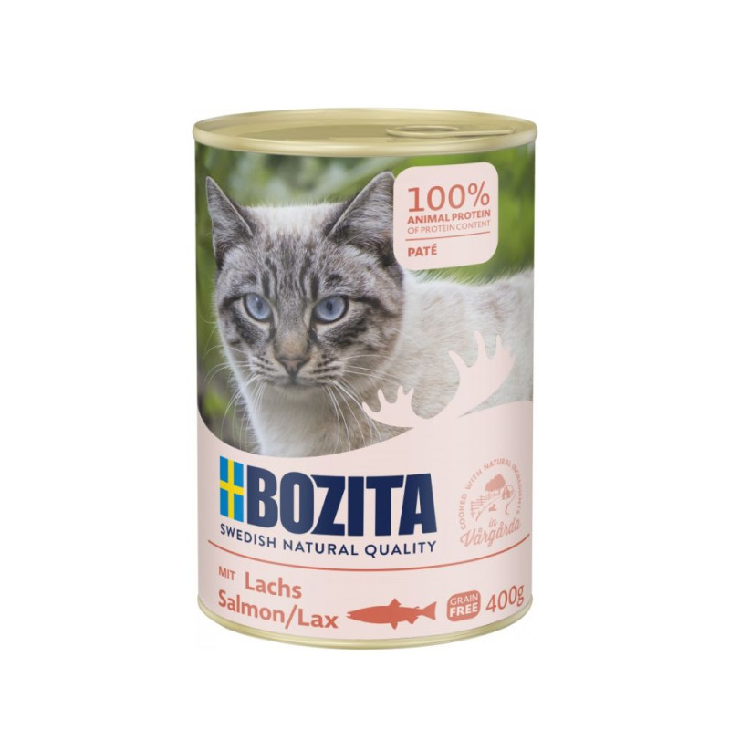 Bozita Cat Pate Salmon konservai su lašiša katėms