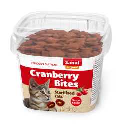 Sanal Cranberry Bites skanėstai sterilizuotoms katėms