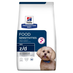 Hill's Prescription Diet Canine z/d Mini sausas maistas alergiškiems mažų veislių šunims, 6 kg