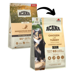 Acana Homestead Harvest Cat sausas pašaras katėms