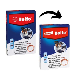 Bolfo antkaklis nuo parazitų katėms ir mažų veislių šunims