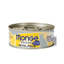 Monge Delicate konservai su vištienos krūtinėle katėms