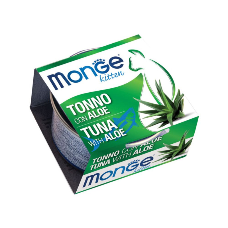 Monge Fruit Kitten konservai su tunu ir alijošiumi katėms