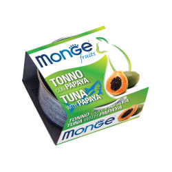 Monge Fruit konservai su tunu ir papaja katėms