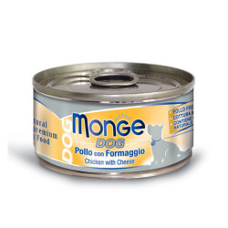 Monge Natural konservai su vištiena ir sūriu šunims