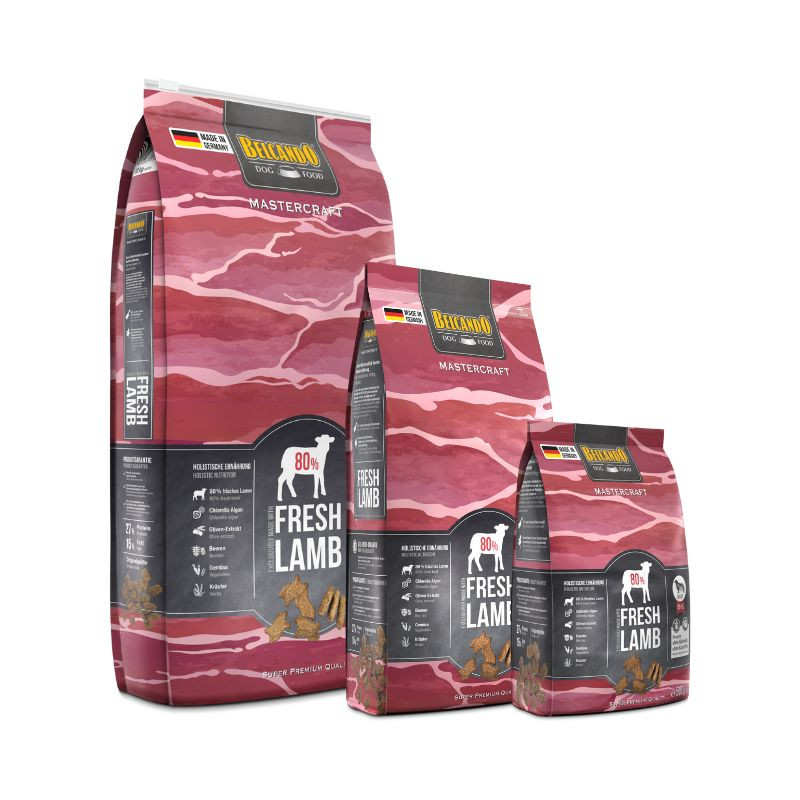 Belcando Mastercraft sausas maistas su 80% gryna ėriena šunims
