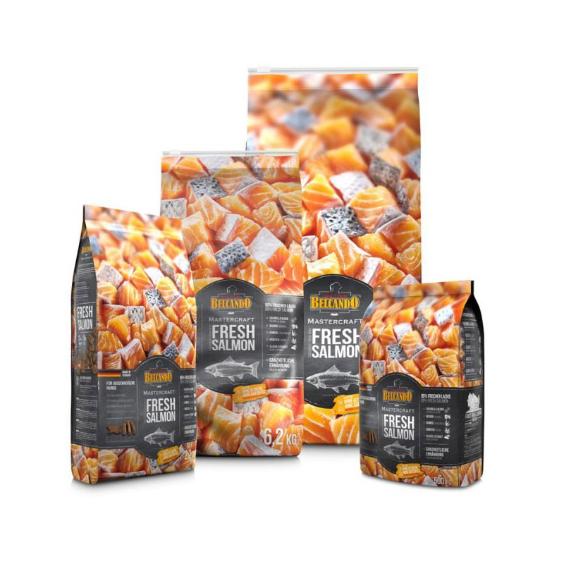 Belcando Mastercraft sausas maistas su 80% gryna lašiša šunims