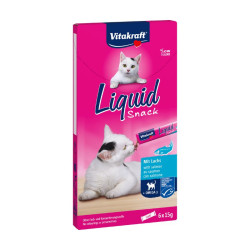 Vitakraft Liquid Snack Omega 3 skanėstai katėms su lašiša