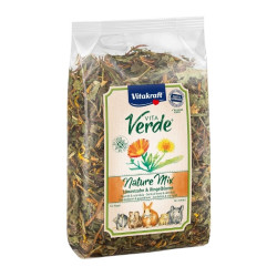 Vitakraft Vita Verde Nature Mix pašaro papildas graužikams su kiaulpienėmis ir medetkomis