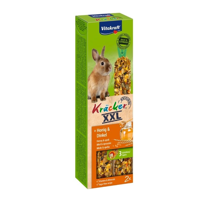 Vitakraft Kracker XXL skanėstas triušiams su medumi ir spelta
