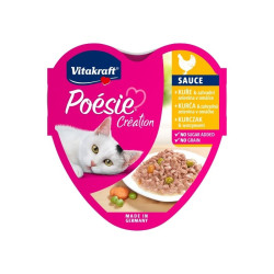 Vitakraft Poesie Creation konservai su vištiena ir daržovėmis katėms