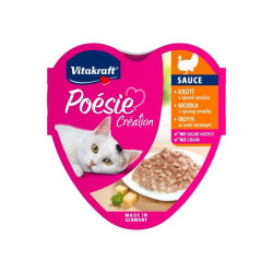 Vitakraft Poesie Creation konservai su kalakutiena sūrio padaže katėms - Zoobaze.lt