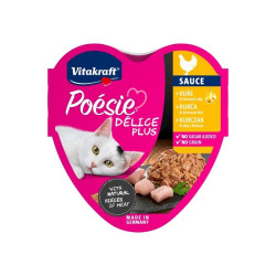 Vitakraft Poesie Delice Plus konservai su vištiena katėms