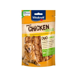Vitakraft Pure Chicken+Veggie skanėstas su vištiena ir daržovėmis šunims