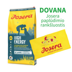 Josera High Energy sausas maistas šunims - Zoobaze.lt