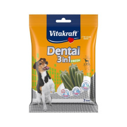 Vitakraft Dental 3in1 Fresh skanėstas šunims S