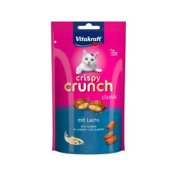 Vitakraft Crispy Crunch skanėstas su lašiša katėms