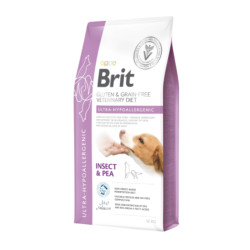 Brit GF Veterinary Diets Dog Ultra-Hypoallergenic sausas pašaras šunims 12kg
