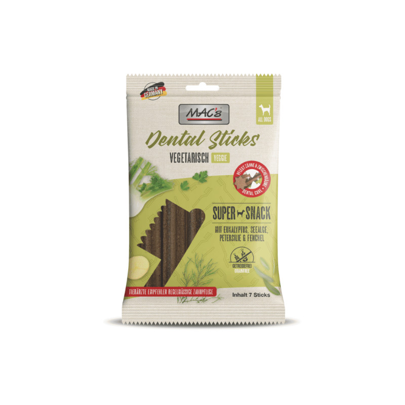MAC's Dog Dental Sticks skanėstai su pankoliu šunims