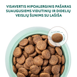 Optimeal Hypoallergenic sausas pašaras su lašiša šunims