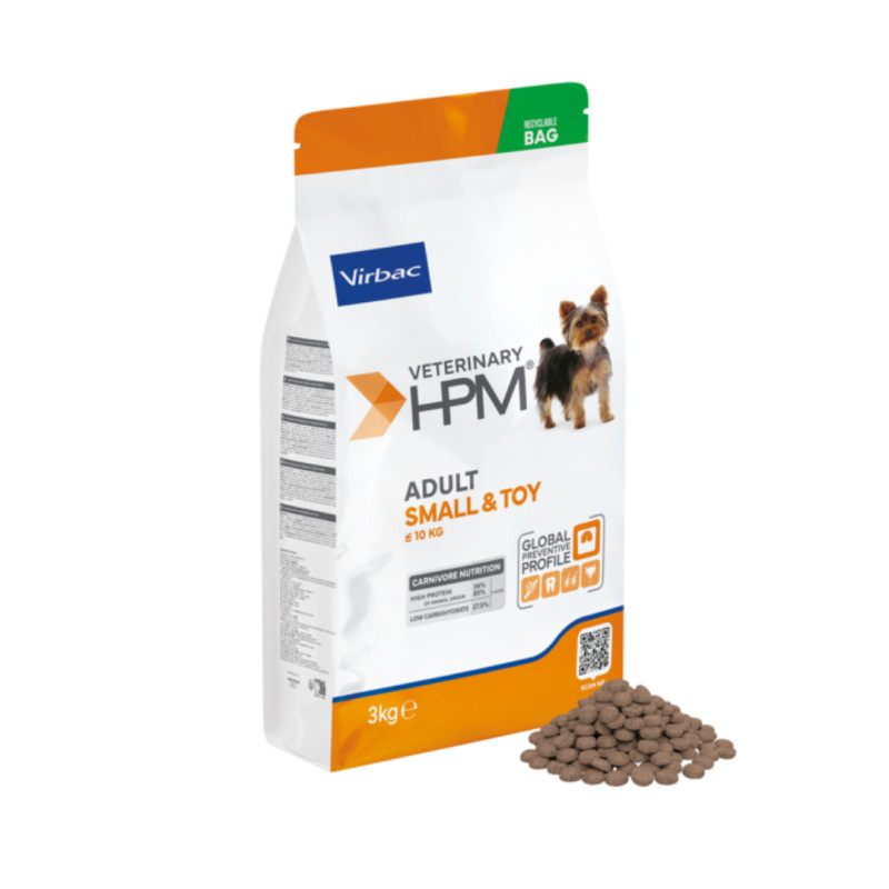 Virbac Dog Adult Small & Toy sausas pašaras mažų veislių šunims