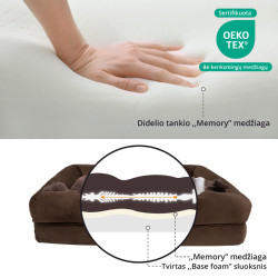 O.buddy šuns guolis Pet Comfort Lounge - Zoobaze.lt