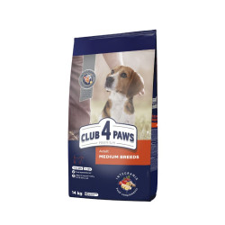 Clubs 4 Paws Premium visavertis sausas pašaras suaugusiems vidutinių veislių šunims