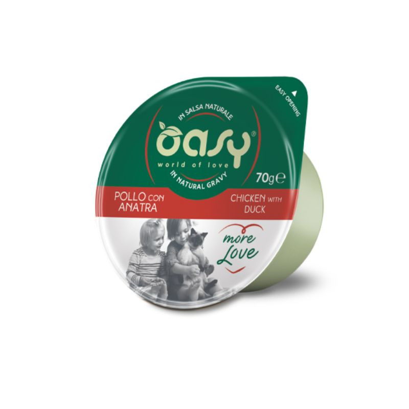 Oasy More Love Cup konservai su antiena katėms