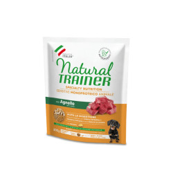 Natural Trainer Sensitive Adult Mini Lamb sausas maistas su ėriena šunims