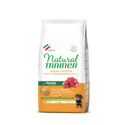 Natural Trainer Sensitive Adult Mini Lamb sausas maistas su ėriena šunims