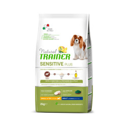 Natural Trainer Sensitive Plus Adult Mini Horse sausas maistas su arkliena šunims