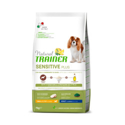 Natural Trainer Sensitive Plus Adult Mini Horse sausas maistas su arkliena šunims