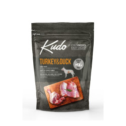 Kudo Turkey & Duck Senior Light sausas pašaras su kalakutiena ir antiena vyresnio amžiaus šunims