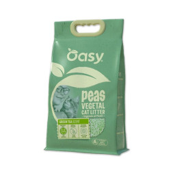 Oasy Peas augalinis žaliosios arbatos kvapo kraikas katėms
