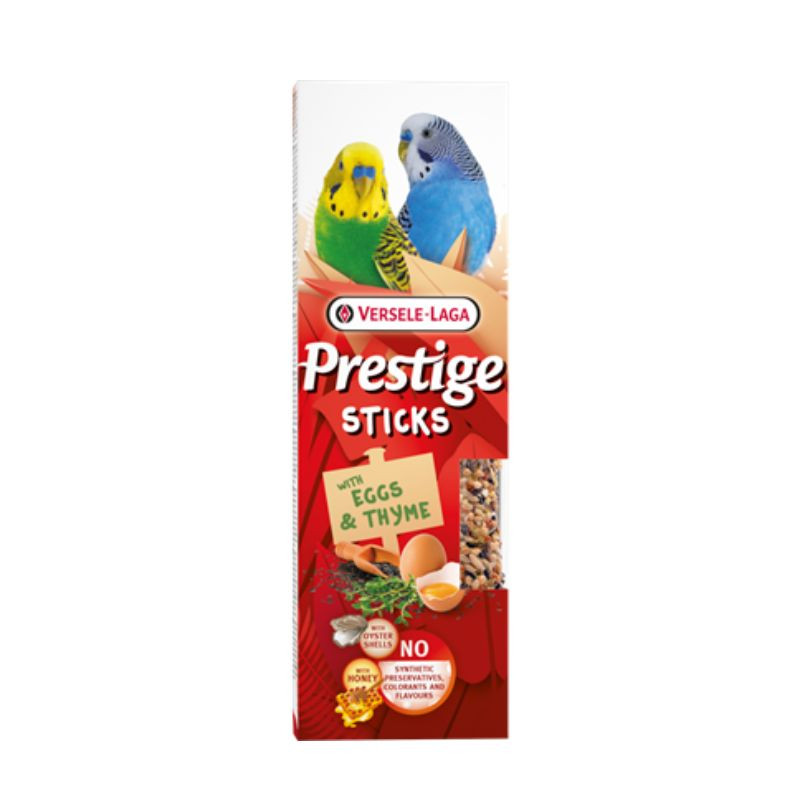 Versele Laga Prestige užkandis su kiaušiniais ir čiobreliais mažoms papūgėlėms