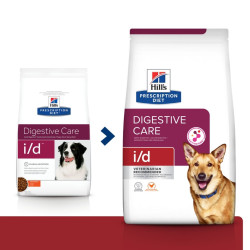 Hill's Prescription Diet Canine i/d sausas maistas su vištiena šunims 16 kg