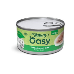 Oasy Natury Soft Jelly konservai su tunu ir alijošiumi katėms