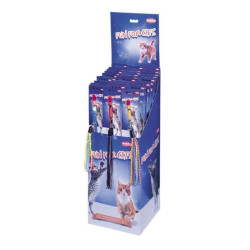 Nobby lazdelė su virvute žaislas katėms - Zoobaze.lt