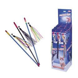 Nobby lazdelė su virvute žaislas katėms - Zoobaze.lt