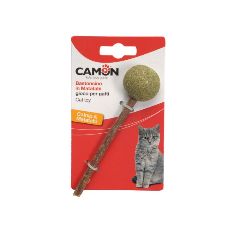 Camon Matatabi lazdelė su katžole žaislas katėms - Zoobaze.lt