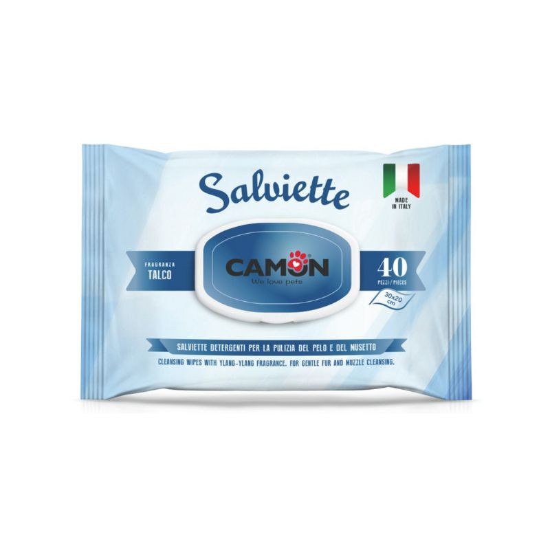 Camon talko kvapo drėgnos servetėlės šunims - Zoobaze.lt