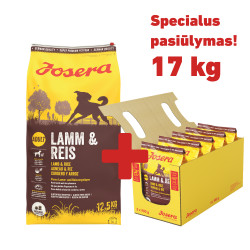 Josera Lamb & Rice sausas maistas šunims