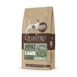 Quattro Small Breed Adult sausas pašaras su ėriena mažų veislių šunims